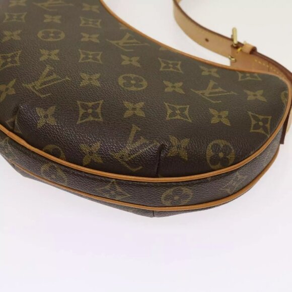 LOUIS VUITTON Monogram Pochette Croissant Shoulder Bag LV Auth - Picture 11 of 16